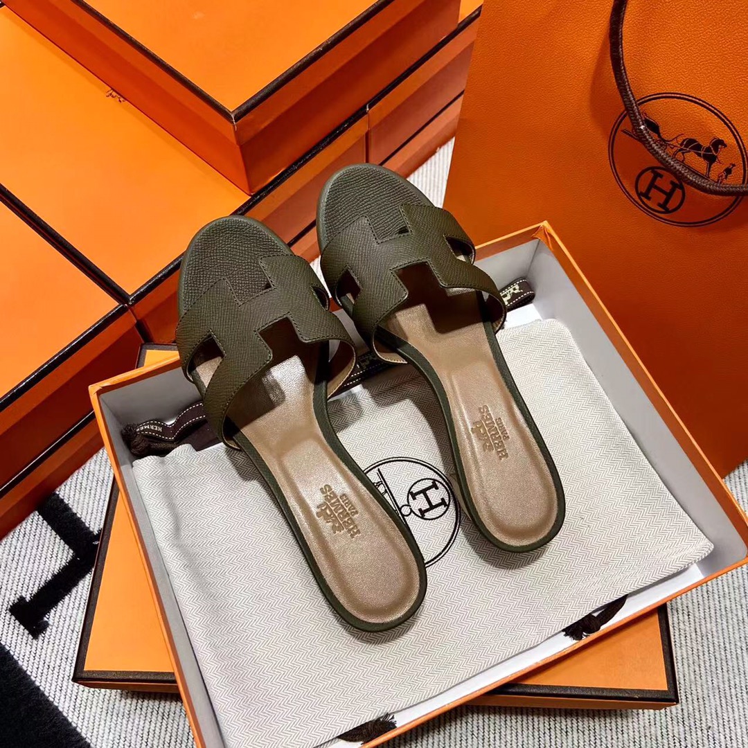 에르메스 올수공 오아시스 슬리퍼 샌들 앱송 61